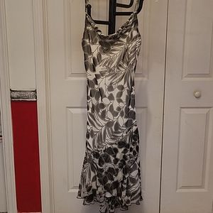 Black & White Floral Dress